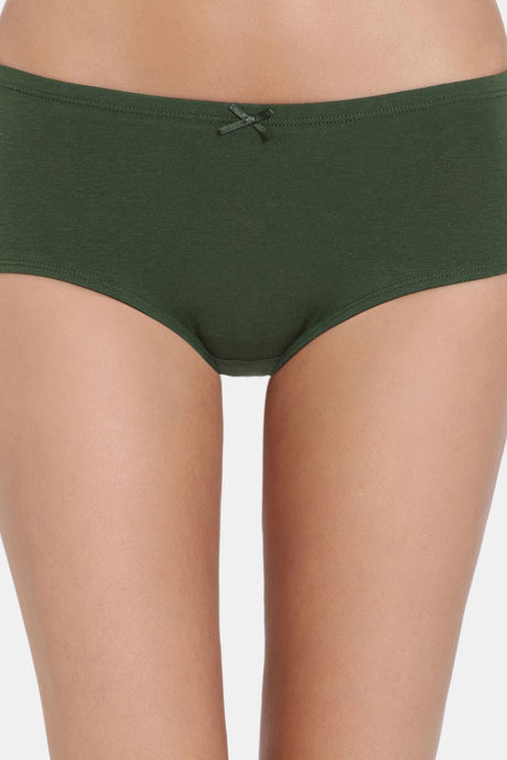 Zivame Girls Anti-Microbial Medium Rise Full Coverage Hipster Panty (Pack of 3) - Multicolor — image 13
